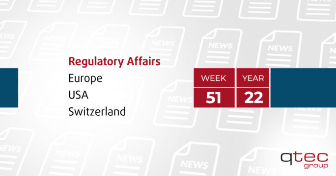 Regulatory Affairs Update 51/22