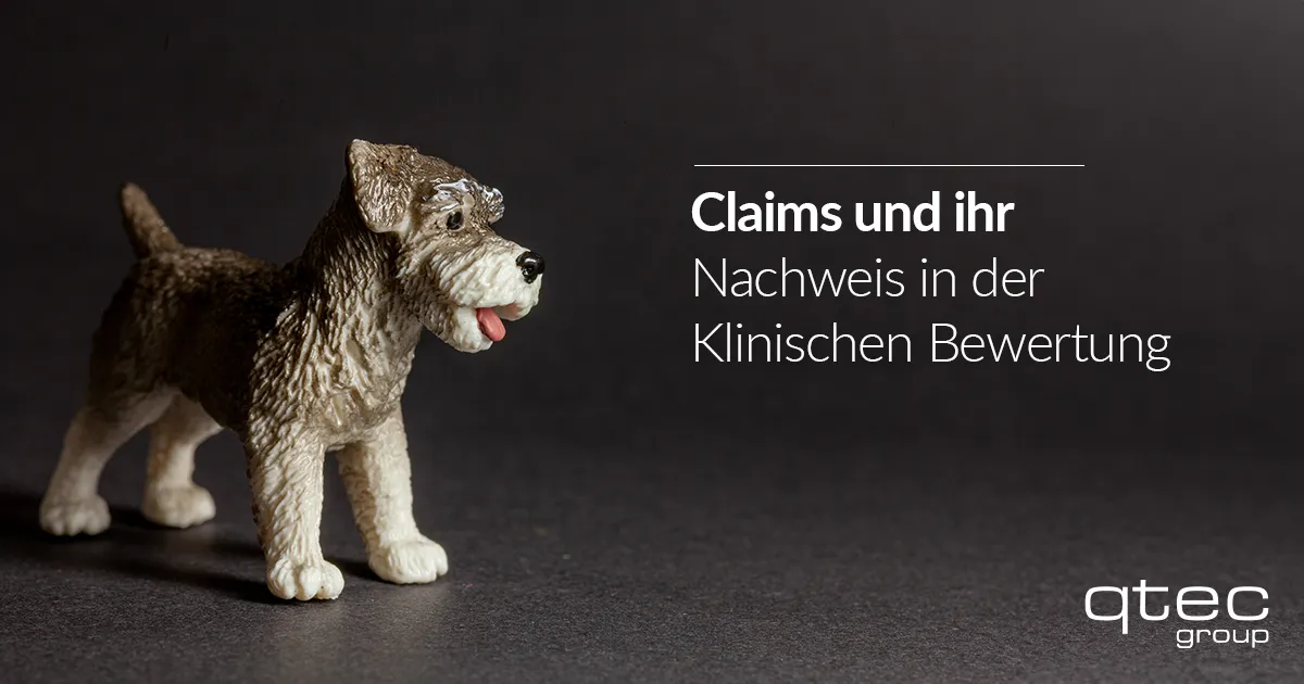 Claims und ihr Nachweis in der Klinischen Bewertung| qtec-group